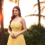 Bollywood's rising star Malavika Mohanan stuns in a midnight noir gown, exuding celestial charm and bold elegance!