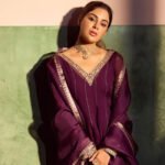 Samyuktha Menon dazzles in royal blue, exuding vintage charm with luxe textures and magnetic allure!